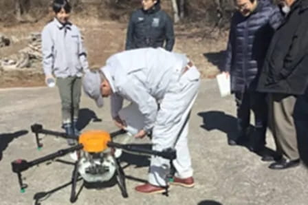 農林水産航空協会性能確認試験 MR-15